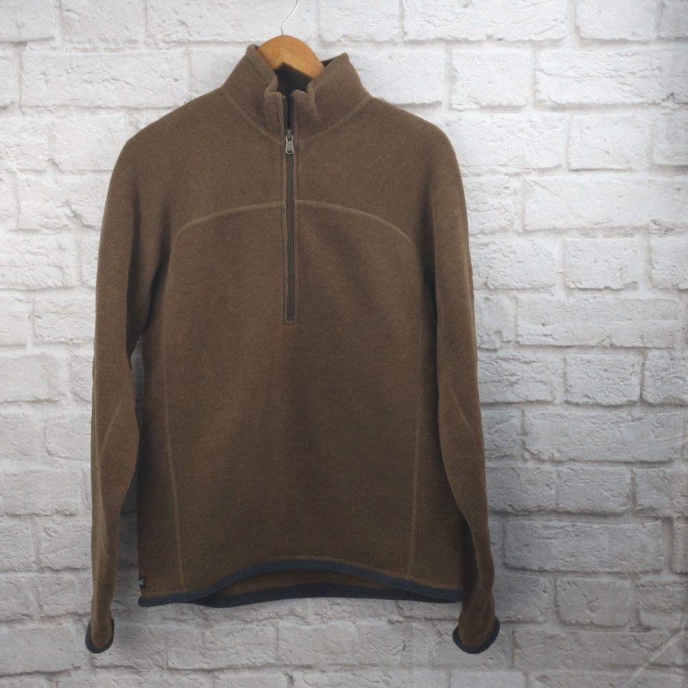 Agile Men's Fleece Pullover 1/3 Zip Sweater